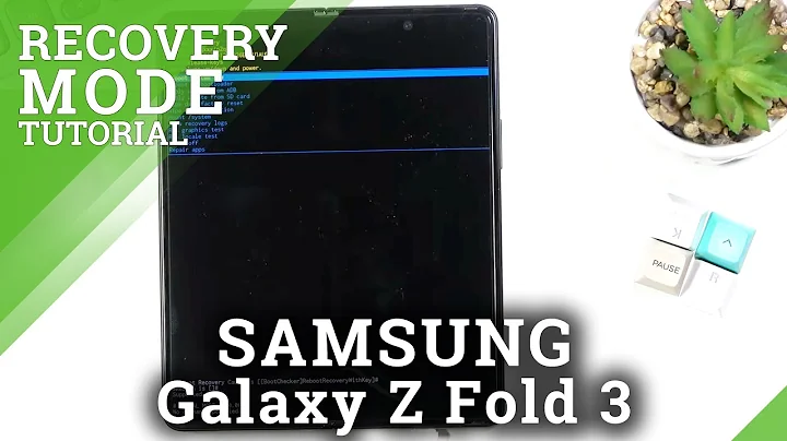 How to Enter Recovery Mode on SAMSUNG Galaxy Z Fold3 - Quit Recovery Menu
