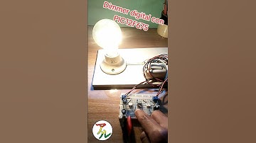 Dimmer digital con PIC12F675 #dimmer #digital #pic12f675