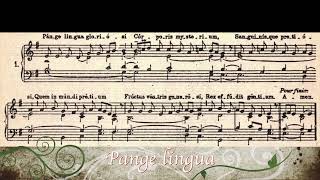 [Gregorian Chant 그레고리오성가 피아노 묵상음악] Pange lingua (piano only)