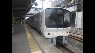 811系P4　竹下駅を発車