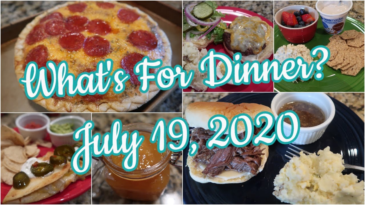 What's For Dinner? July 19, 2020 | Cooking for Two | Instant Pot Fruit