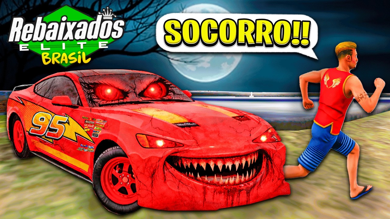 O RELÂMPAGO MCQUEEN FICOU POSSUIDO no REBAIXADOS ELITE BRASIL