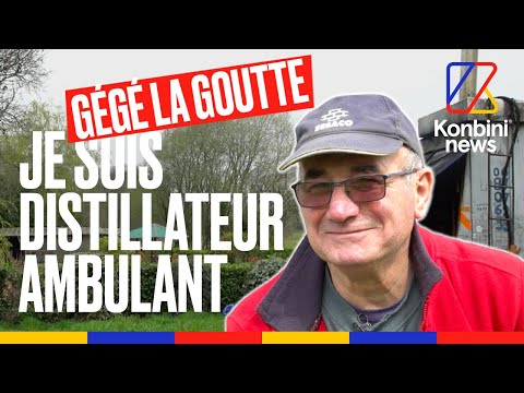 Bretagne : rencontre avec Gégé la Goutte, artisan de l'eau-de-vie et son alambic ambulant l Konbini