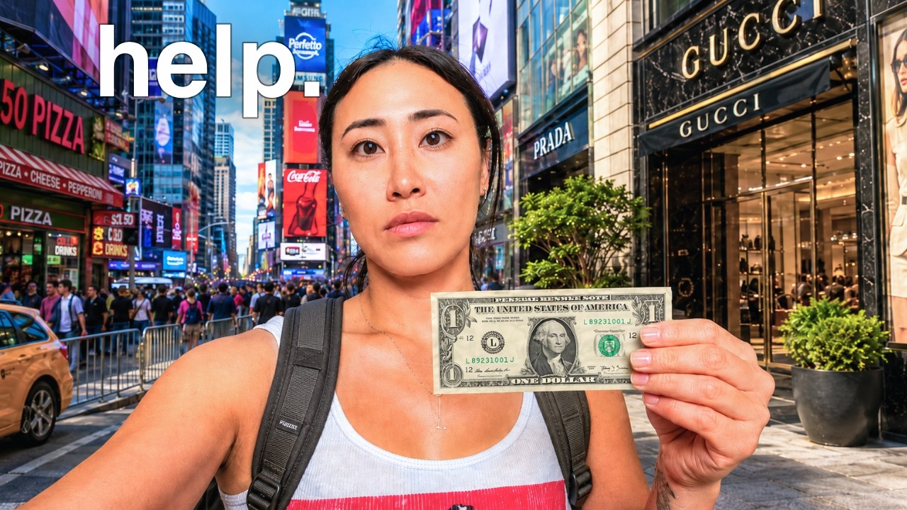 SURVIVING OFF $1 IN THE MOST EXPENSIVE CITY!!