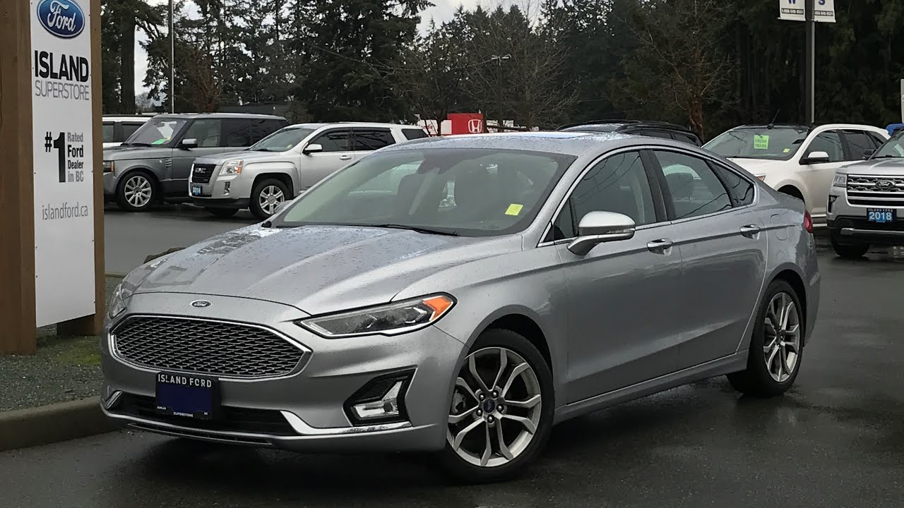 2020 Ford Fusion Titanium Hybrid + Nav, Reverse Camera, Moonroof Review