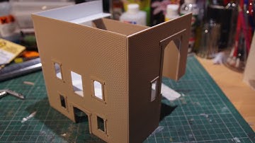Scratch built OO gauge coal stage...Shelf layout part 4