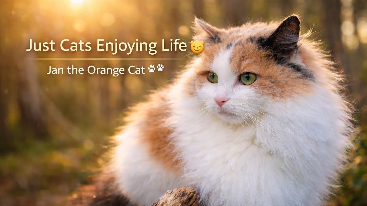 Just Cat´s Enjoying Life 🐱 | Jan the Orange Cat 🐾