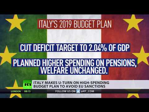 U-turn: Italy changes high-spending budget plan to avoid EU sanctions