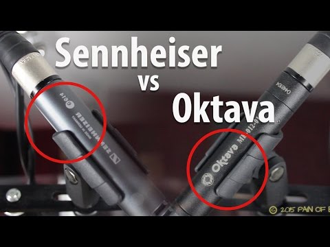 Overhead Mic Comparison // Sennheiser e614 vs. Oktava MK-012-01