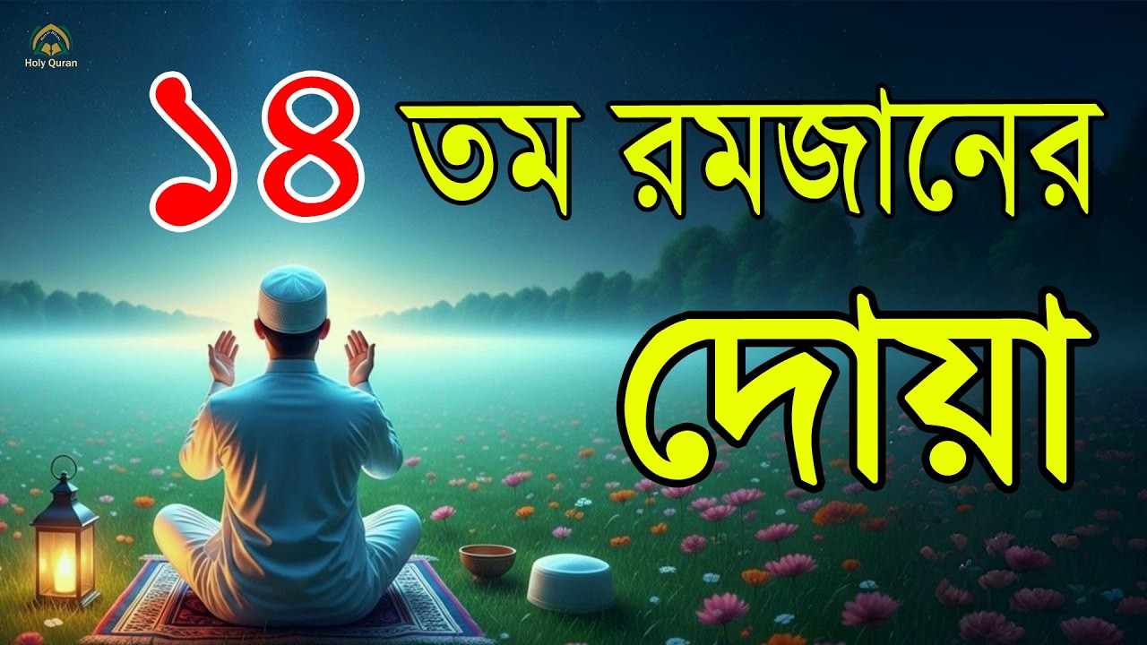 মাহে রমজানের ১৪ তম দিনের দোয়া আবেগময় কন্ঠে রমজানের দোয়া   Dua For Ramadan 2026   Alaa Aqel