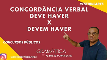 Qual a concordância do verbo existir?