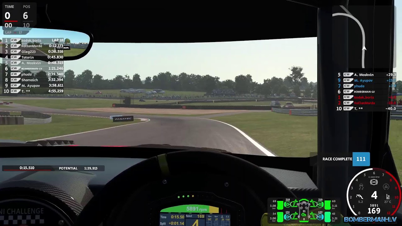 Автомобилиста 2, PGT Mini Challenge 2022, 3 этап Oulton Park Island!