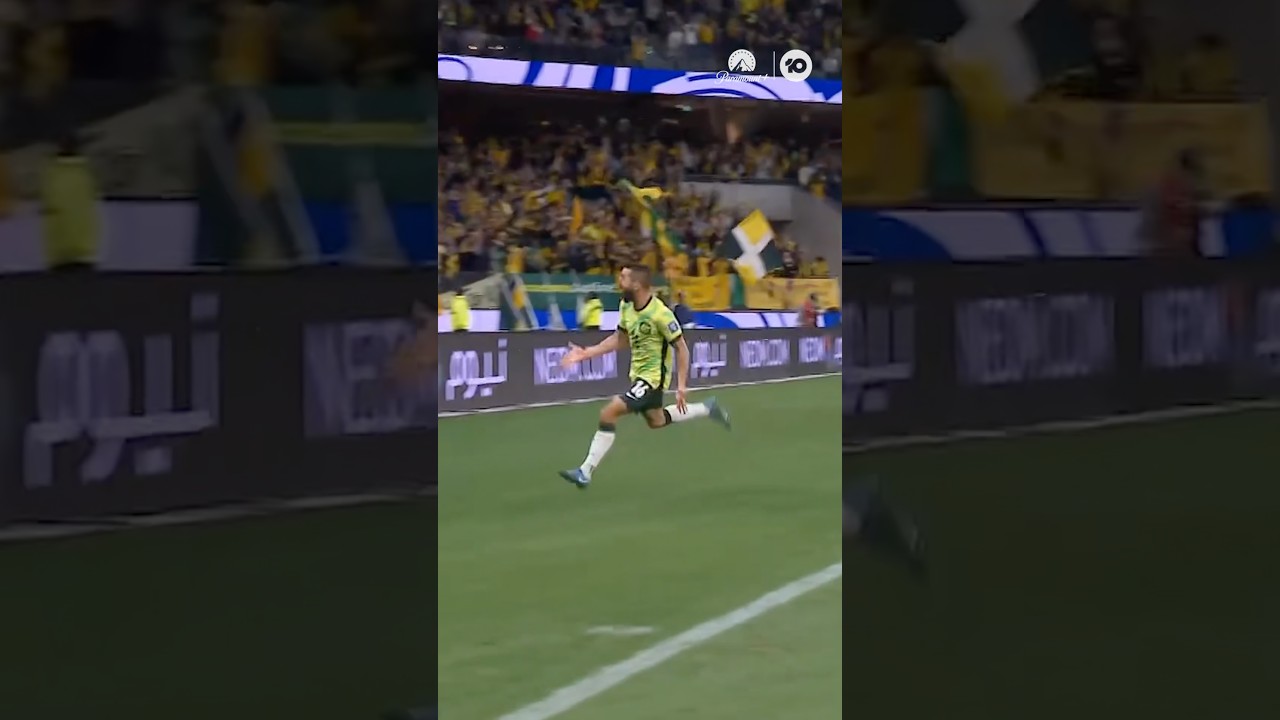 One year ago: Aziz Behich vs Japan 🥶🤯 #Socceroos