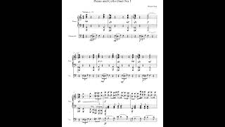 Piano and Cello Duet sneek peek #1 (will release full piece on 100 subs)