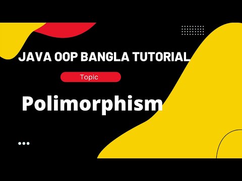 Java oop bangla