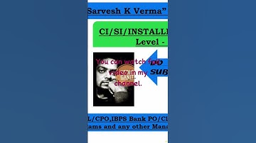 Quantum Cat by sarvesh k verma CI/SI solution