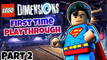 LEGO Dimensions First Time Playthrough! (PART 2) LIVE