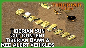 Unused Tiberian Dawn & Red Alert Vehicles - Command & Conquer: Tiberian Sun - Cut Content