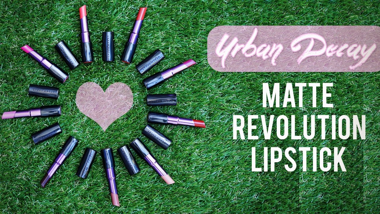 beautycon Urban Decay: Matte Revolution Lipstick Review + Swatches | KristenLeanneStyle