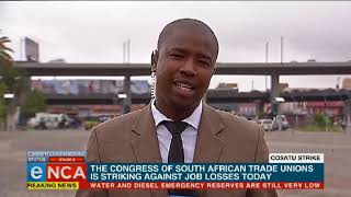 Cosatu is embarking on a national strike