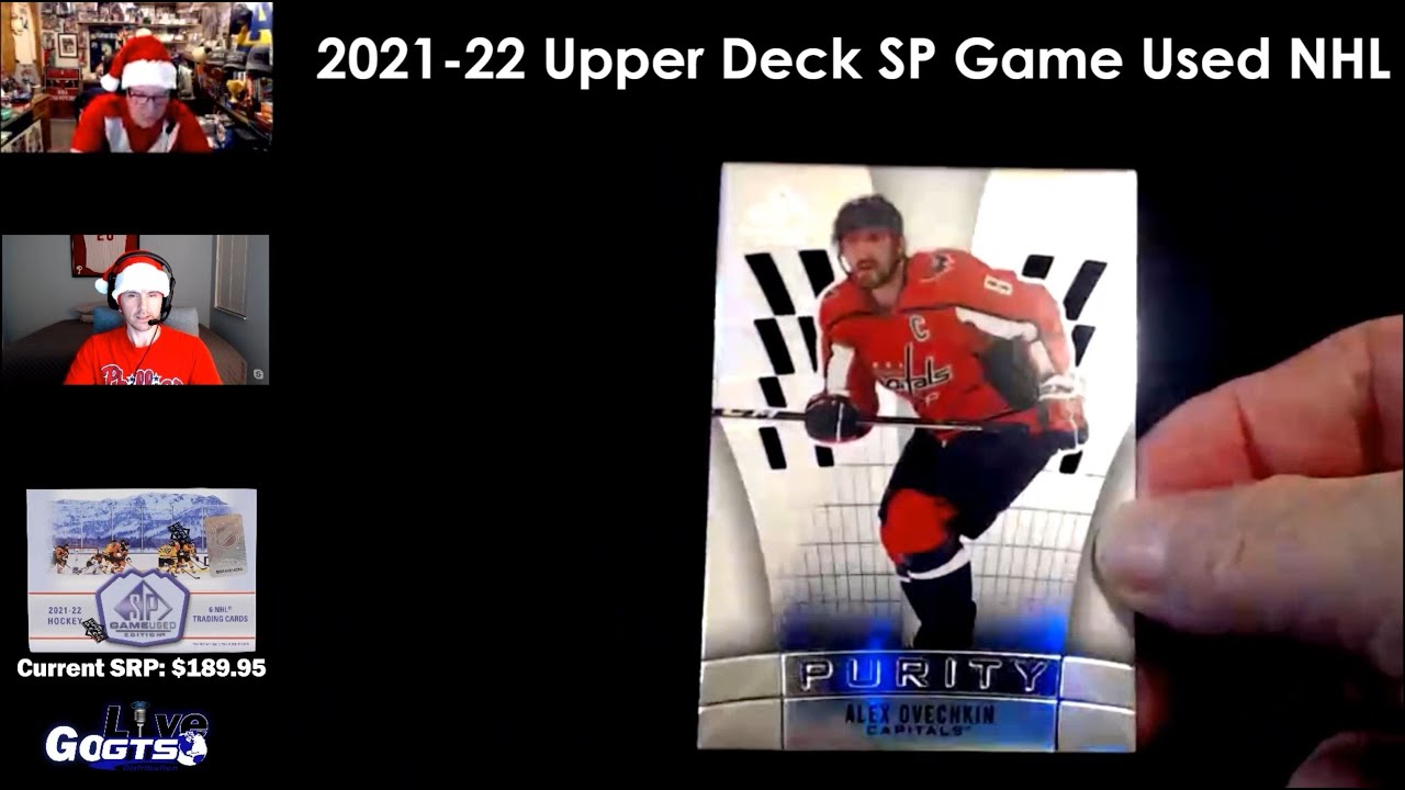 Two Box Break 202122 Upper Deck SP Game Used NHL Hockey Cards YouTube