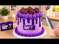 🍫 Dairy Milk Chocolate Cake That Melts in Your Imagination! 🎂 | Mini Chocolate Bakery ASMR