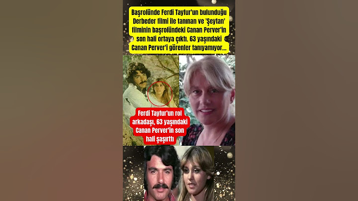 Ferdi Tayfur'un rol arkadaşı 63 yaşındaki Canan Perver'in son hali şaşırttı #shorts #paraisletmecisi