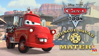 Kids Book Read Aloud Disney Pixar Cars Toon Rescue Squad Mater