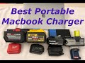 Best portable MacBook charger 2019 | Super charge laptop with DeWalt, Milwaukee, Makita