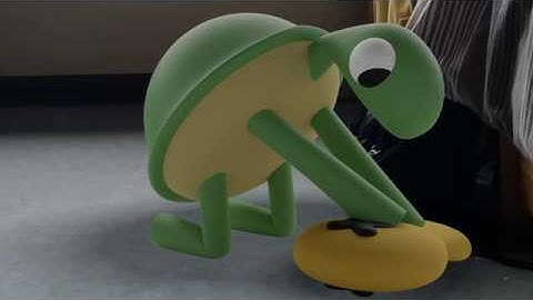 turtle and pet (partial)