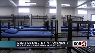 Volunteers build beds for Westside Emergency Housing Center