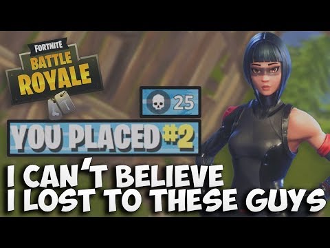 LOSING A GAME WITH 25 KILLS (Fortnite Battle Royale) - LOSING A GAME WITH 25 KILLS (Fortnite Battle Royale)