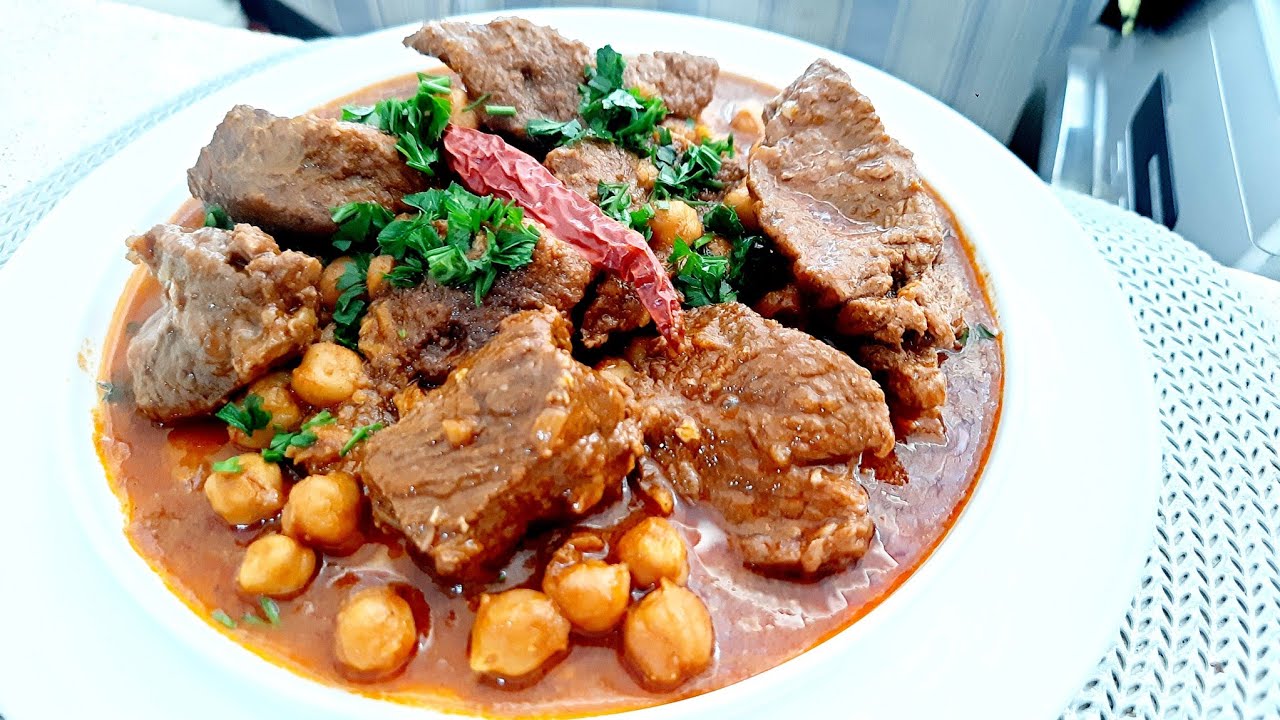 شطيطحة لحم فيها بنة الأعراس صدقوني ياكلو ويشكرو حضرتها على طريقة امي الغاليه لي معروفة بيها