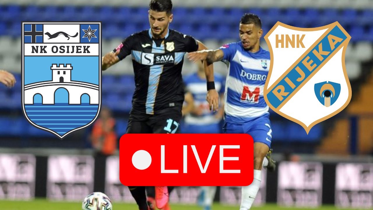 Osijek vs Rijeka 2/12/2023 14:00 Futebol eventos e resultados