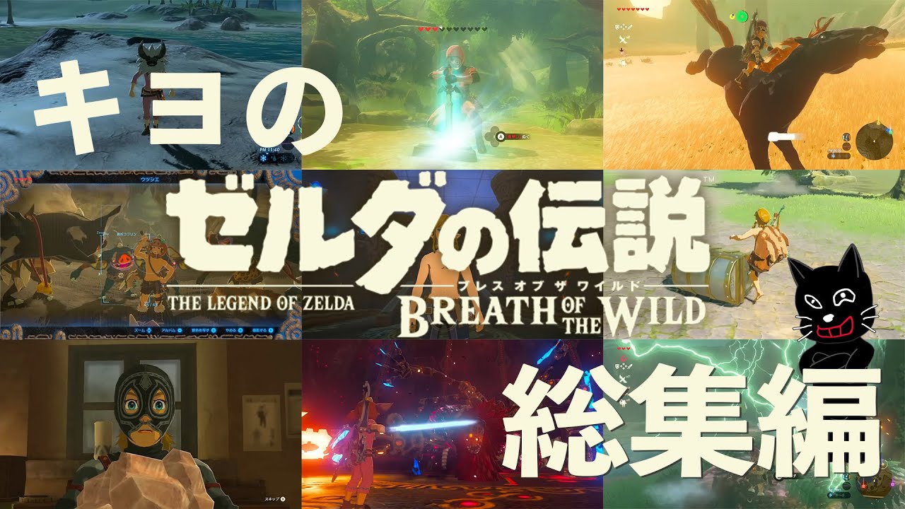 【総集編】キヨとリンクの旅の物語 面白いシーンまとめ【キヨ 切り抜き ゼルダの伝説botw 】