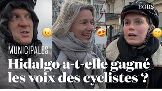 Les cyclistes votent-ils tous pour Anne Hidalgo ?