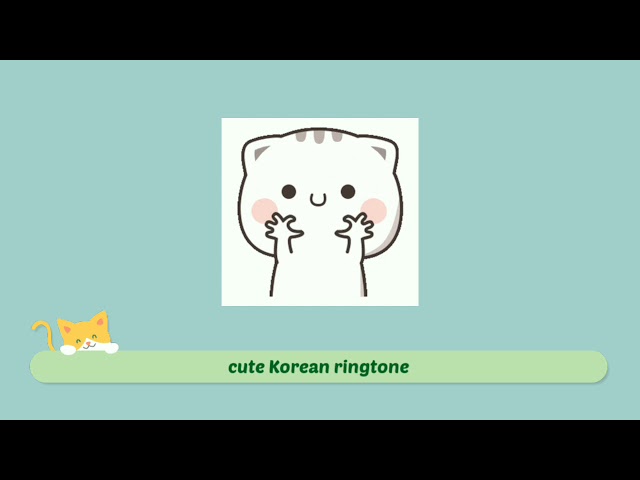 CUTE KOREAN RINGTONES NOTIFICATIONS SOUND | class=