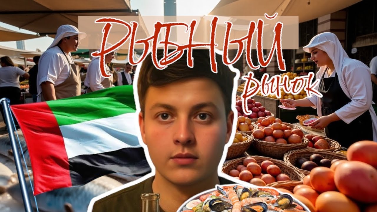 САМЫЙ БОЛЬШОЙ РЫБНЫЙ РЫНОК ДУБАЯ 🐟 | WATERFRONT MARKET 🇦🇪