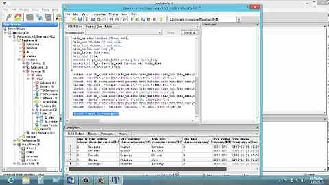 creación de BD, esquemas y tablas con PostgreSQL ejemplo-01