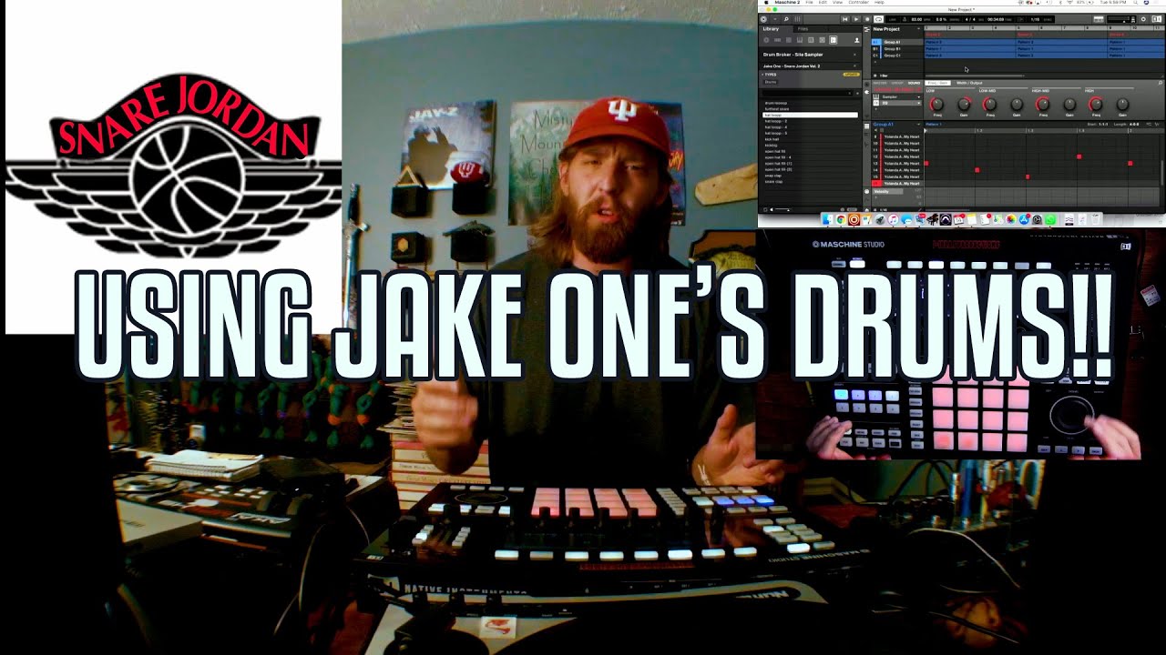 Making a Soulful Beat in Maschine Studio with Snare Jordan Drums YouTube