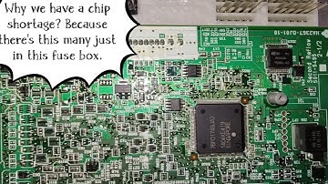 I took apart the MICU that was killing the battery from the CRV.