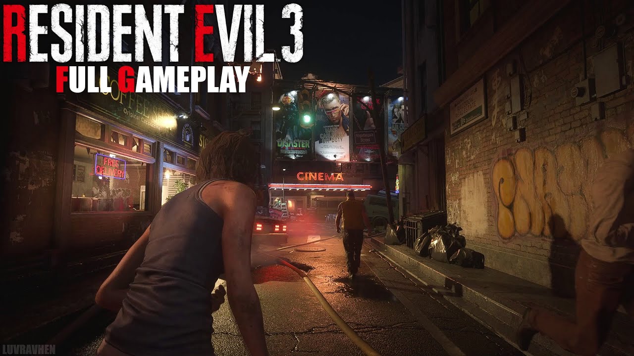 RESIDENT EVIL 3 FULL GAMEPLAY | NO COMMENTARY 1080P/60FPS - YouTube