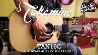 Takamine TAN16C Dreadnought Acoustic-Electric Guitar - Brad Davis