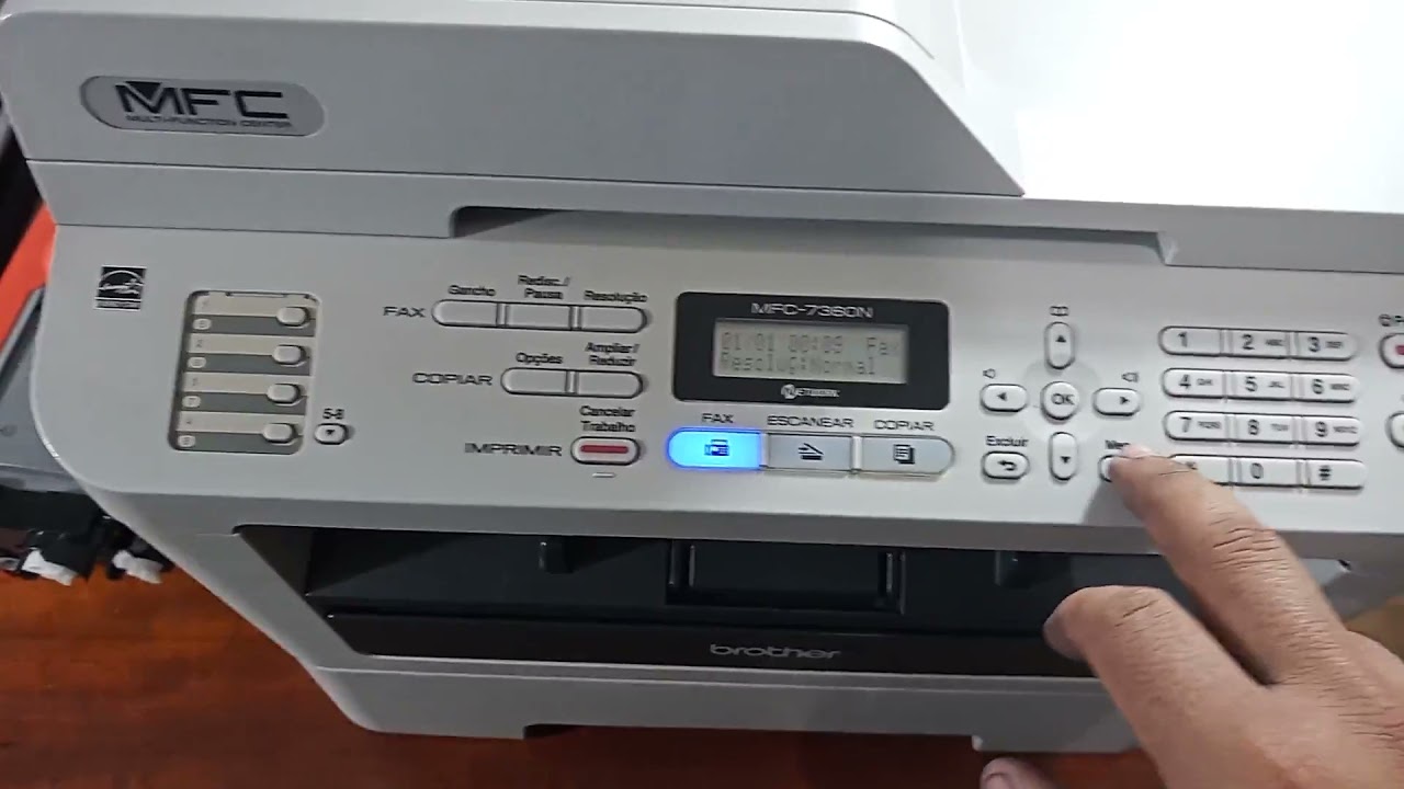 Reset Cilindro Brother MFC 7360n / AD PRINTER Impressoras e Gráfica