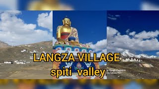 LANGZA VILLAGE spiti valley  #spitivalley #kaza #himachaltourism #hills  #langza