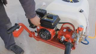 Barbaros Motor İlaçlama Makinesi Kullanımı