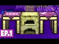 Minecraft Levitated | STARTING IN THE END?! #1 [Modded Questing Exploration]