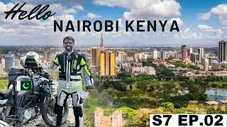 Arrived in Nairobi KENYA without Luggage S7 EP.02 | Pakistan to South Africa Motorcycle Tour