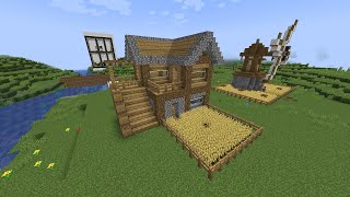Minecraft Easy Survival House Build