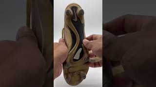 Who remembers these RARE GOLDEN NIKE MERCURIALS #football #footballboots #footballshorts #nike